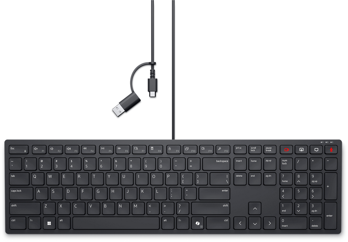 DELL COLLAB KEYBOARD KB525C USB A/C DELL — view 2