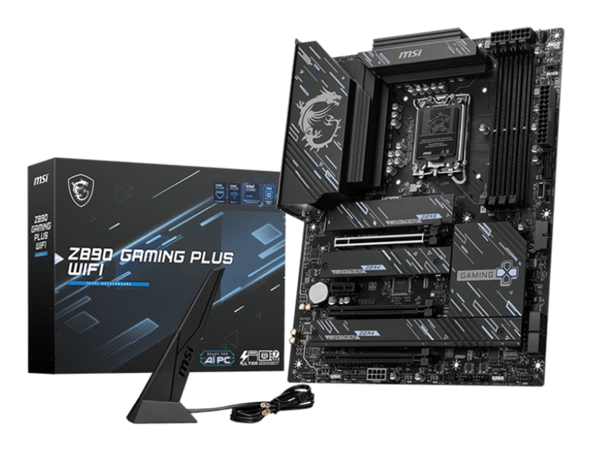 MSI Z890 GAMING PLUS WIFI MSI — view 2