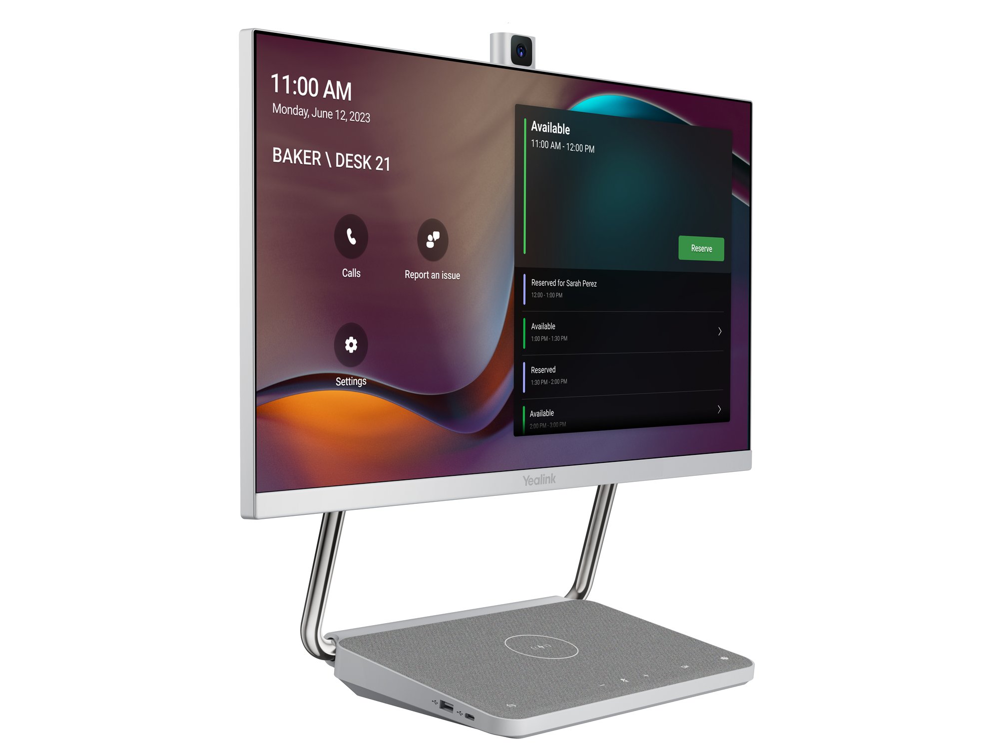 YEALINK DeskVision A24 Microsoft Teams Display YEALINK — view 2