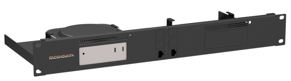 RACKMOUNT.IT Rackmount 2x Apple Mac Mini M4 RACKMOUNT.IT — view 2