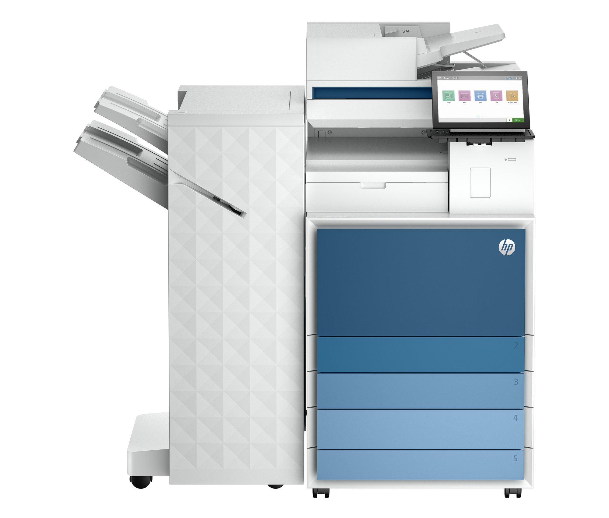 HP LASERJET ENT FLOW MFP 8601Z+ PRINTER HP — view 2