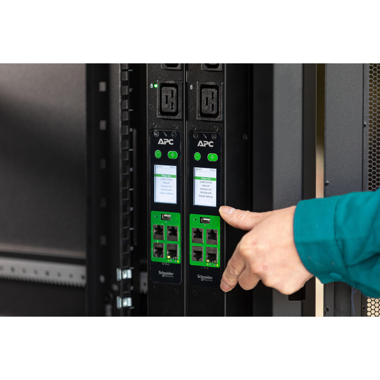 APC EASY PDU METERED ZERO U 32A 230V (20)C13 APC — view 3