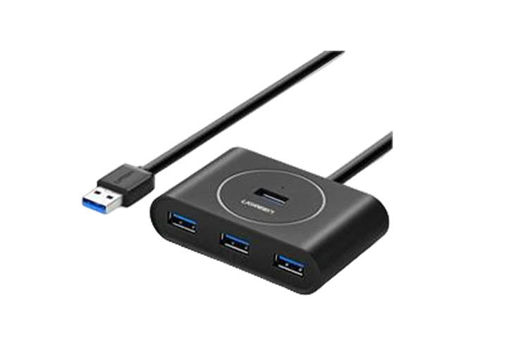 KONKA Ugreen 20290 4*USB3.0 Ports Hub Blk KONKA — view 2