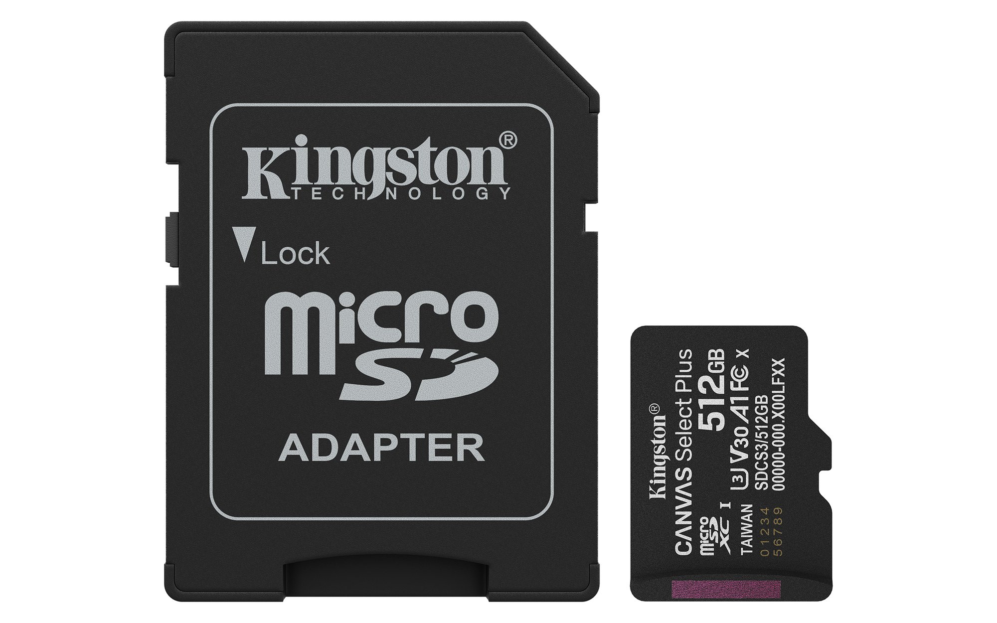 KINGSTON 512GB microSDXC Canvas Select+ Gen3 150M KINGSTON — view 2