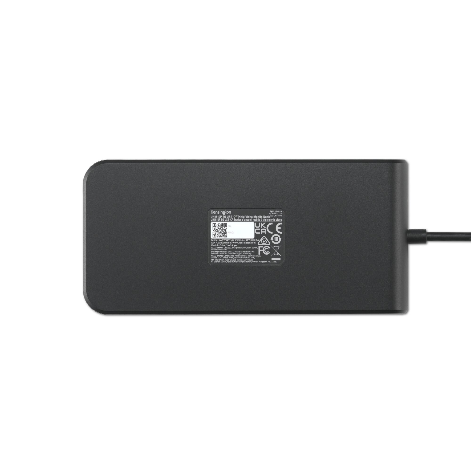 KENSINGTON Dock Triple Video 85W DP/HDMI KENSINGTON — view 6