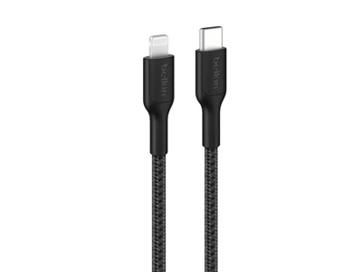 BELKIN BOOSTCHARGE PRO BRAID USB-C-LTG 1M - BLK BELKIN — view 2