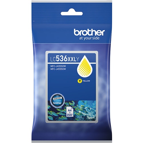 BROTHER LC536XXLY Yellow Ink BROTHER — view 2