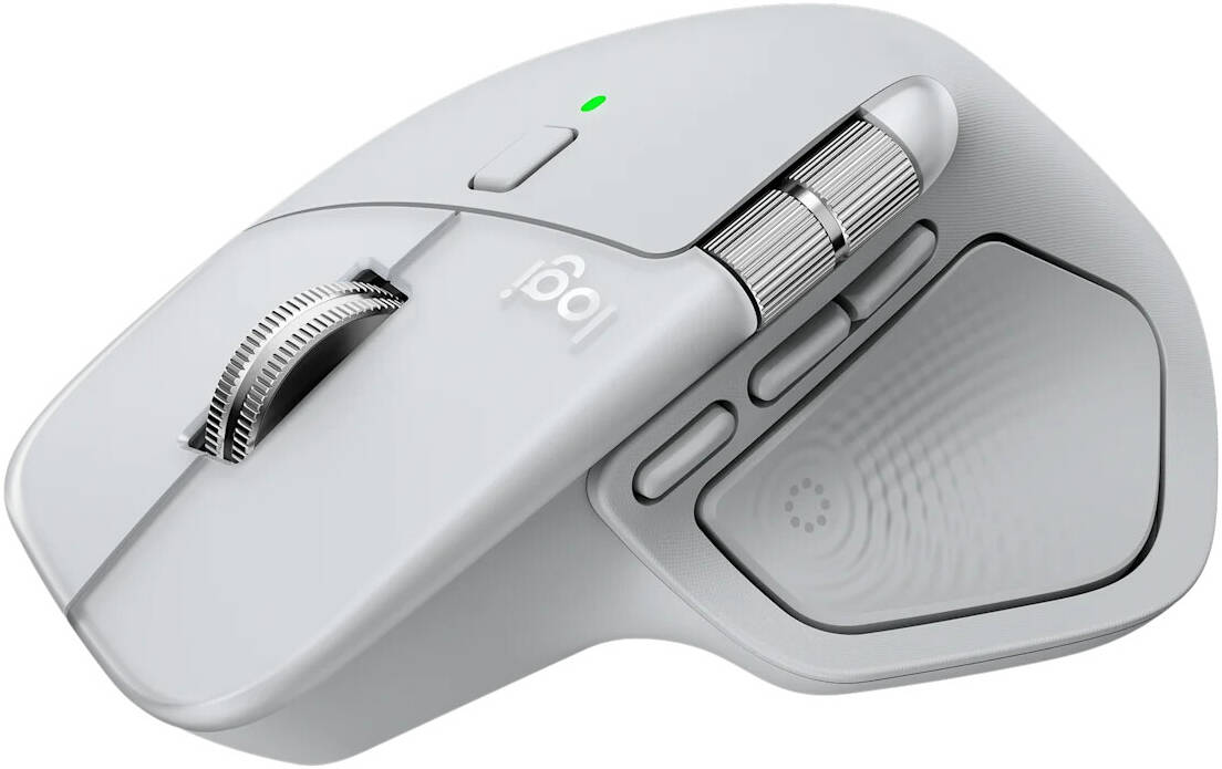 Logitech MX Master 4 for Mac - WHT SIL LOGITECH — view 2