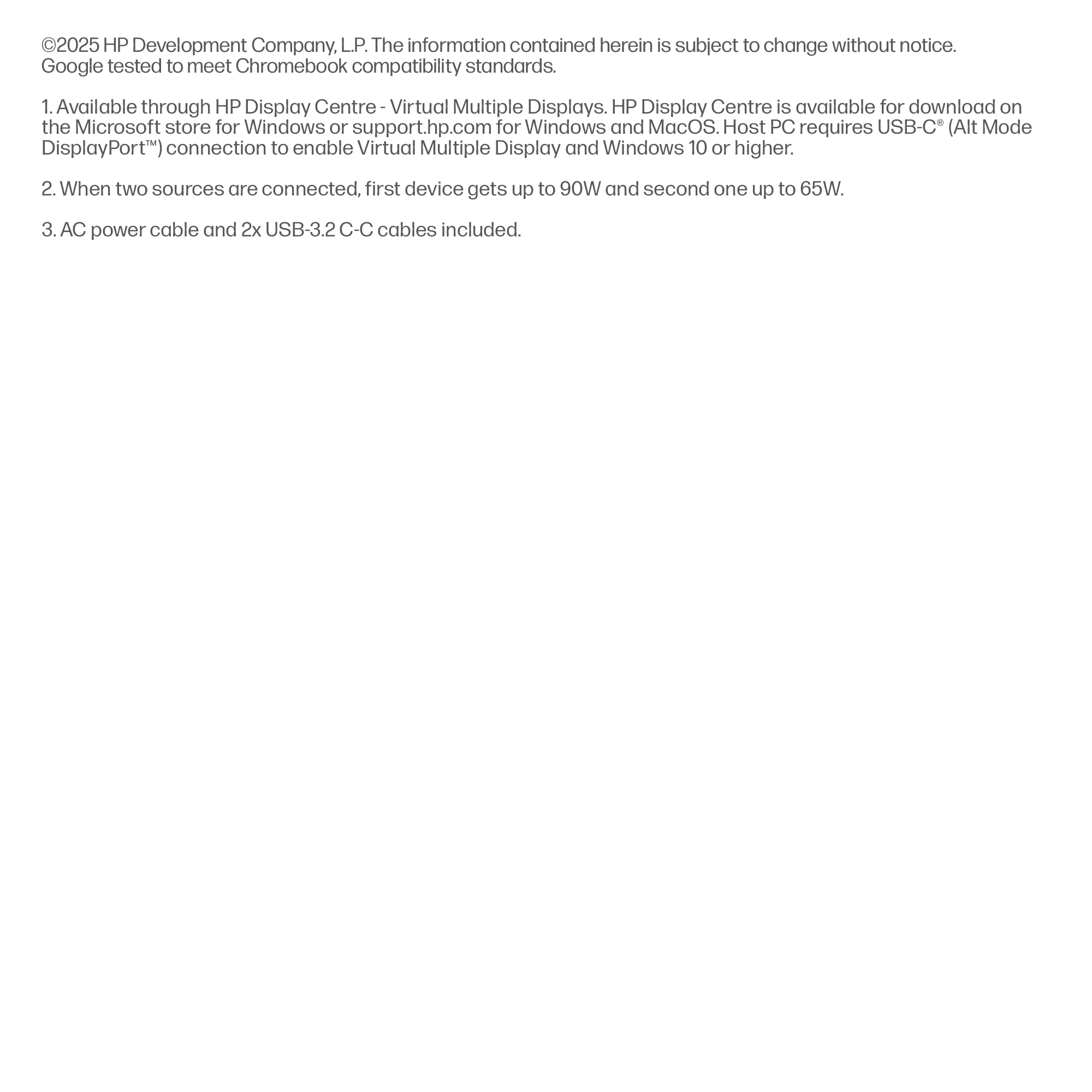 HP S5 Pro 549pm DQHD Conf MNTR HP — view 5