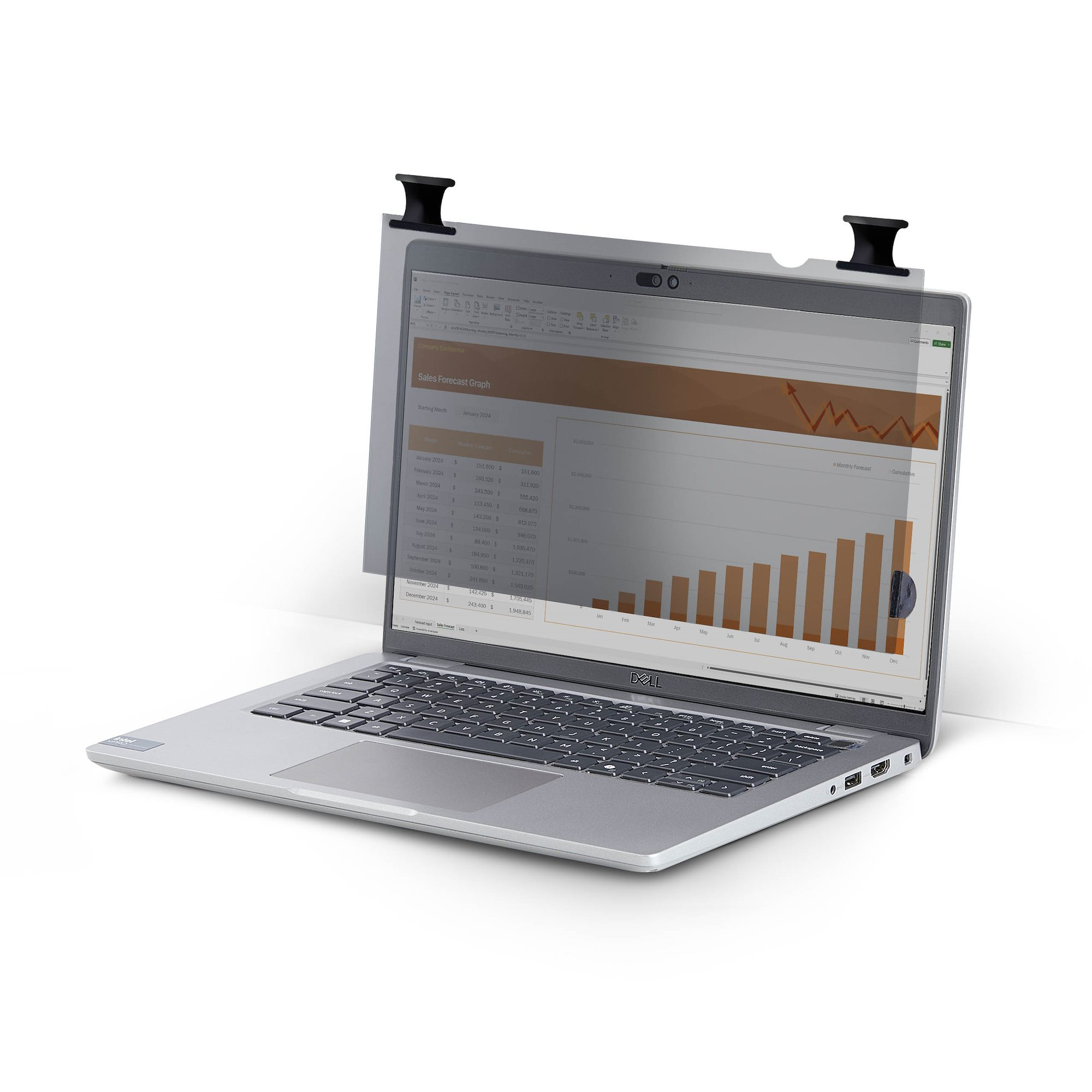 StarTech.com 15.6in 16:10 Laptop Touch Privacy Screen StarTech.com — view 2