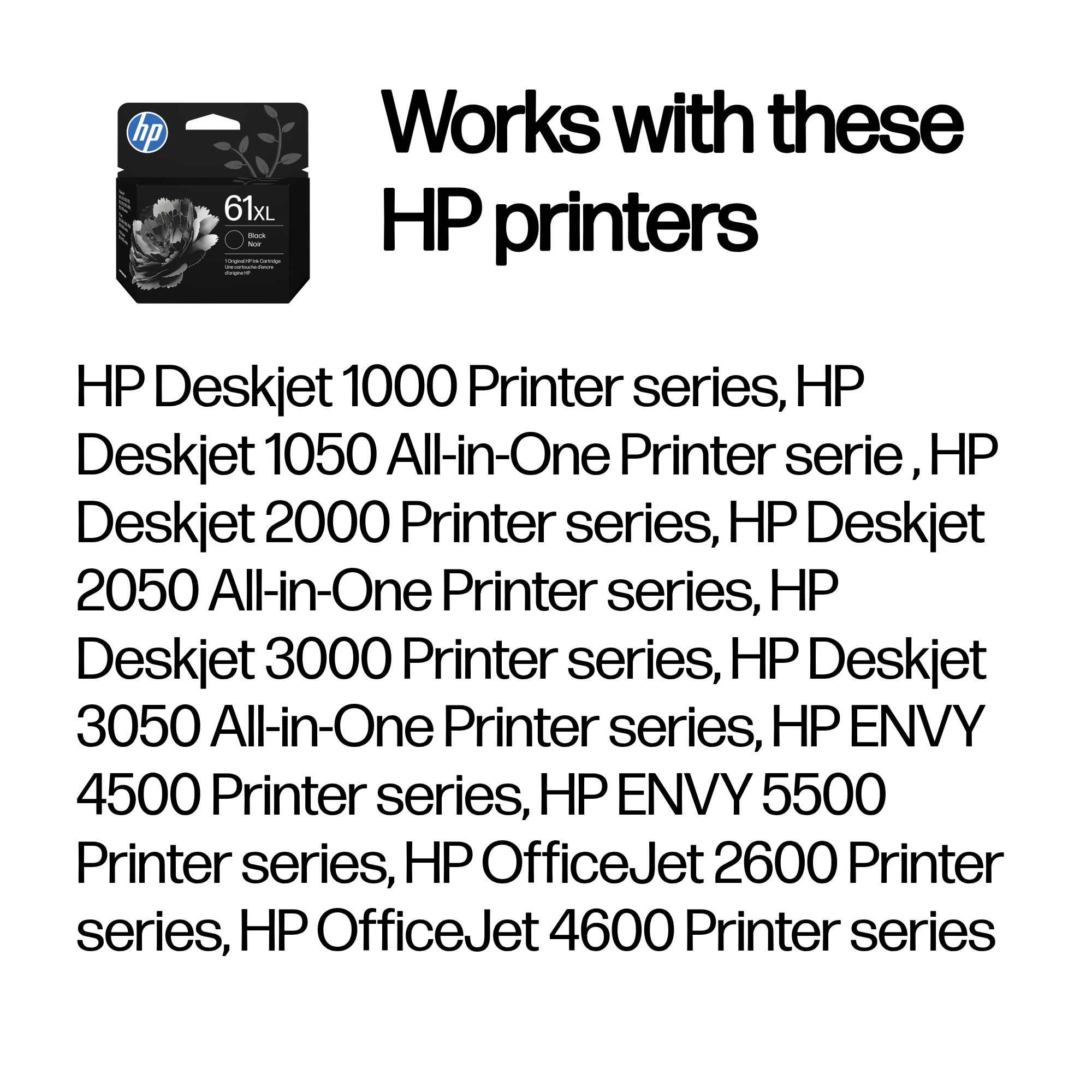 HP 61XL Black Original Ink Cartridge HP — view 4
