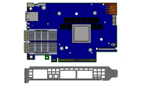 BlueField 3 B3220SH No crypto NVIDIA — view 1