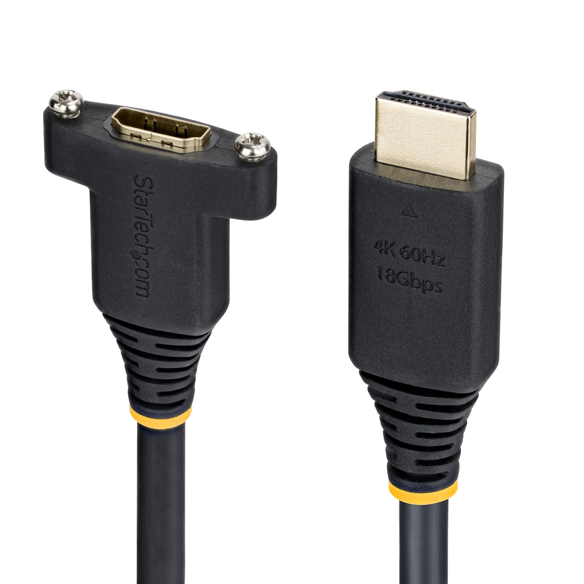 1m Panel Mount HDMI Cable Male to Female StarTech.com — view 2