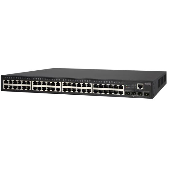 EDGECORE 48 Gigabit PoE+ & 4 SFP Ports Managed L2+ Switch. Edgecore — view 2