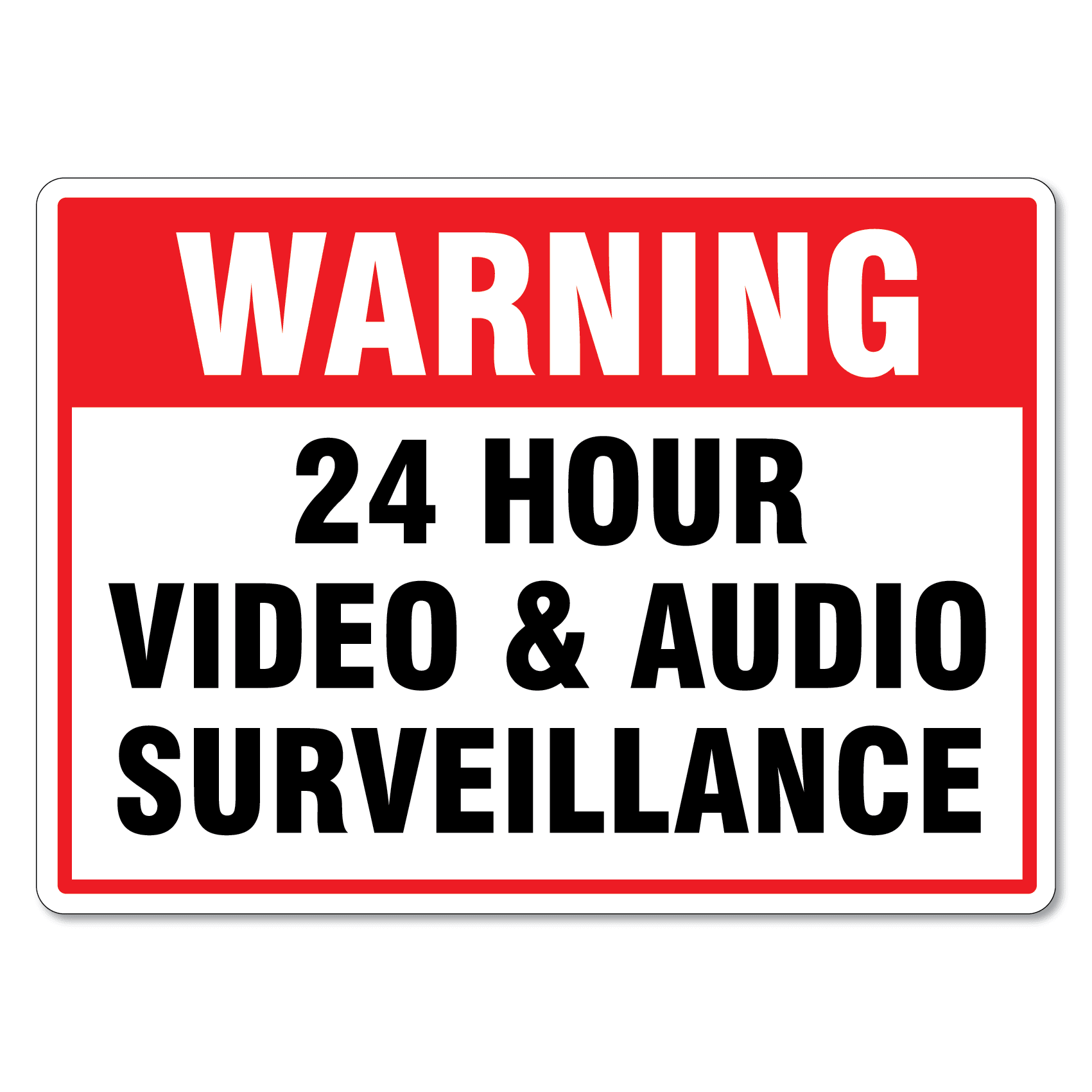 iSecure ICL-A4CCTVAVWSIGN-A iSecure — view 2