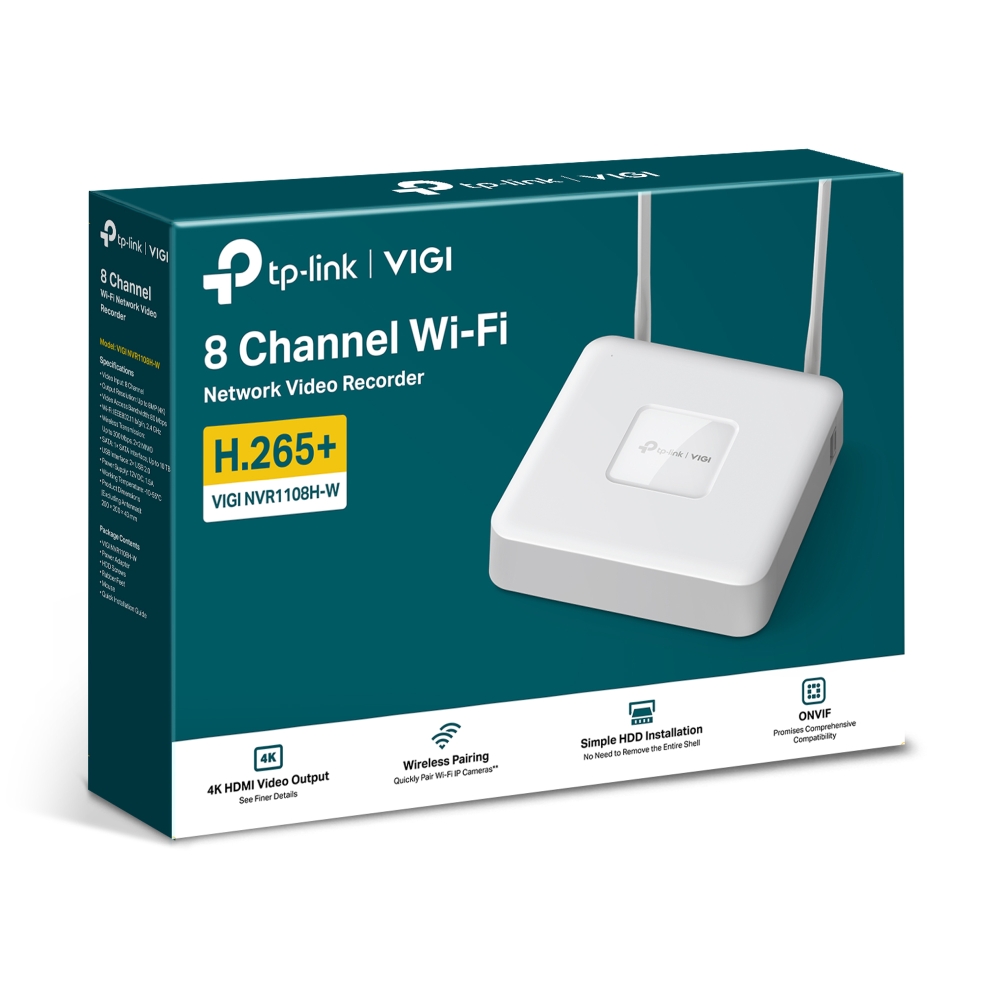 TP-Link VIGI NVR1108H-W TP-Link — view 4