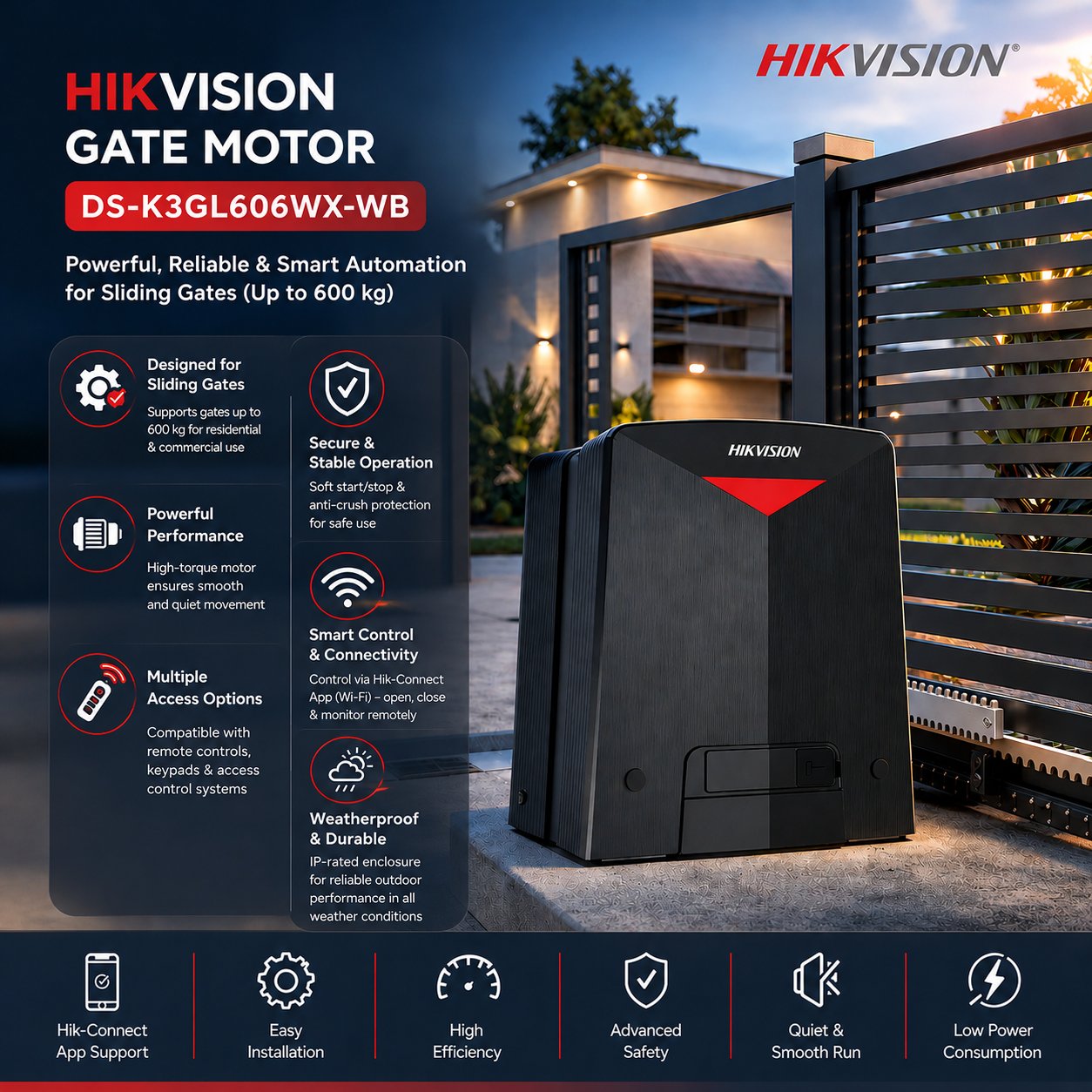 Hikvision DS-K3GL606WX-WB Hikvision — view 3