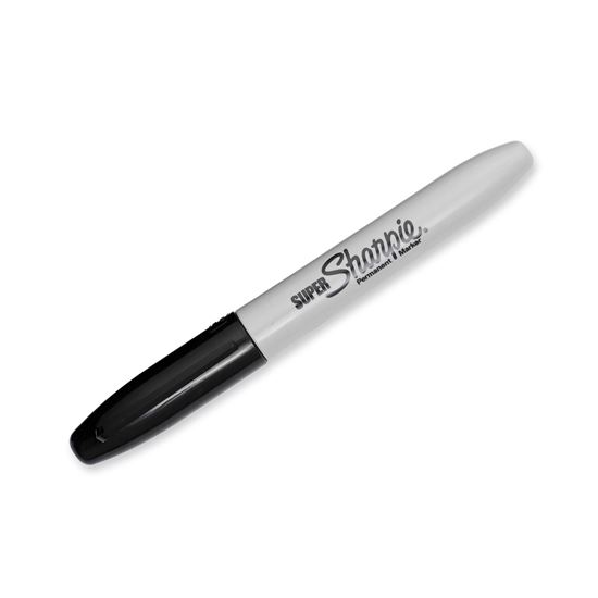 Sharpie Super Fine Point Permanent Marker Black 33101PP Sharpie — view 2