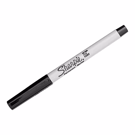 Sharpie Ultra Fine Point (MOQ 12) Permanent Black Colour Marker. Sharpie — view 2