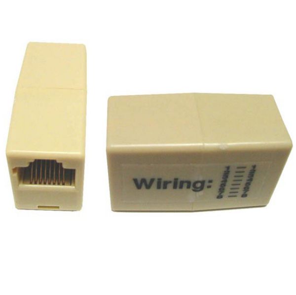 Voice Rated RJ45 8C Joiner 2-Way (2x RJ45 Sockets) Not To Be Used On Data Network Dynamix — view 2
