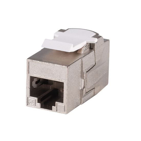 DYNAMIX Cat 6A Sheilded Coupler Keystone Straight Through Wiring Dynamix — view 2