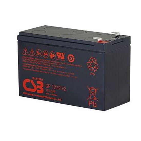 CSB 12v 7.2Ah 25W General Purpose Security Battery for Alarm Systems, Csb — view 2