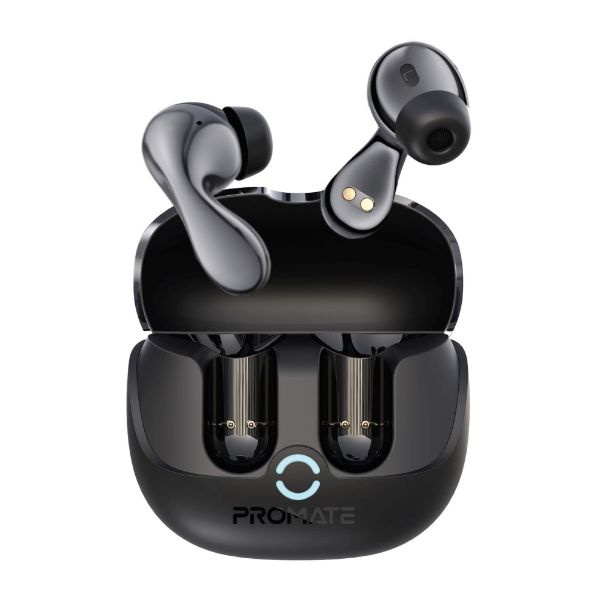 In-Ear HD Bluetooth Earbud Hybrid ANC TWS W/ Intellitouch Includes 500mAh Recharging Promate — view 2