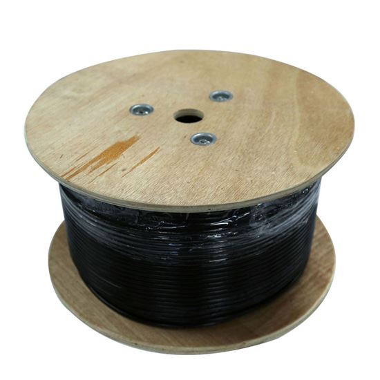 DYNAMIX 500m Cat6 Black SOLID GEL Filled Outdoor cable, 23AWGx4P, Dynamix — view 2