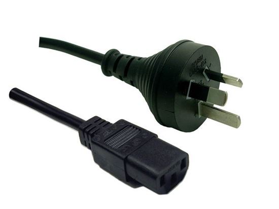 DYNAMIX 1.8M 3-Pin Plug to IEC C13 Female Plug 10A, SAA Approved Dynamix — view 2