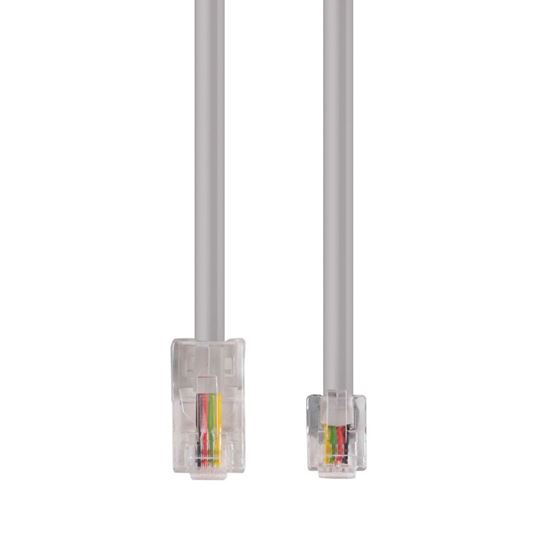 DYNAMIX 2m RJ12 to RJ45 Cable - 4C All pins connected crossed, Dynamix — view 2