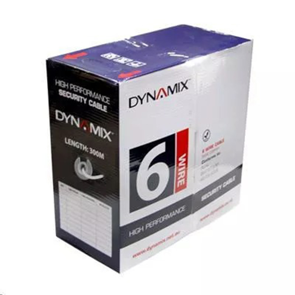 DYNAMIX 300m 6C 0.22mm Bare Copper Security Cable Supplied on Plastic Dynamix — view 2