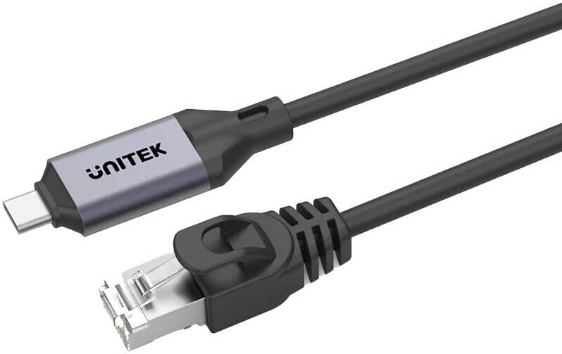 UNITEK 1m USB-C to RJ45 High-Speed 1Gbps Ethernet Cable. Unitek — view 2