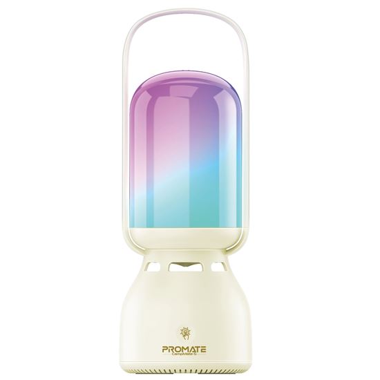PROMATE 2-in-1 Portable Camping LED Multifunctional Speaker & Light. Promate — view 2
