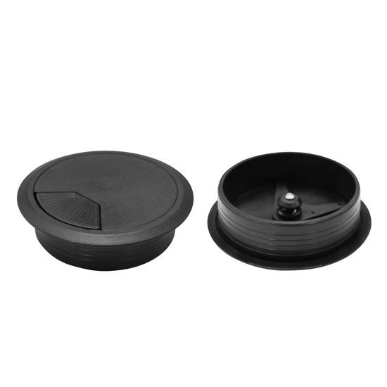 DYNAMIX 60mm Round Desk Grommet. Easily & Neatly Store your Power, Dynamix — view 2