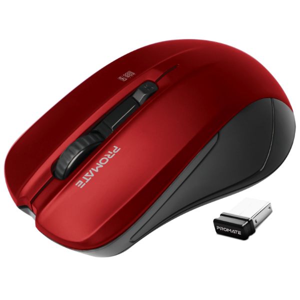 Ergonomic Wireless Mouse W/ Ambidextrous Design. 800/1200/1600Dpi 10m Working PROMATE — view 2