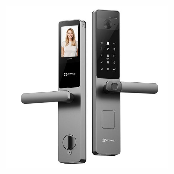 Smart Door Lock With Built-In Door View, Live 2-Way Video Call, Facial Recognition EZVIZ — view 2