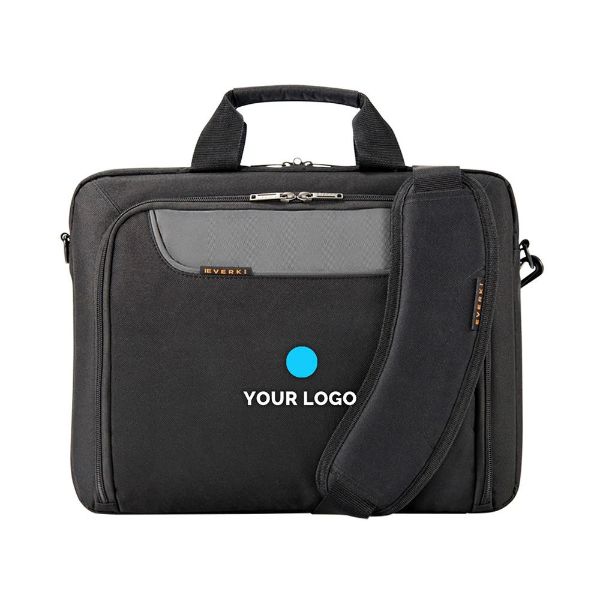 Advance Briefcase 13-14.1'' With Embroidered Logo MOQ 15pcs Everki — view 2