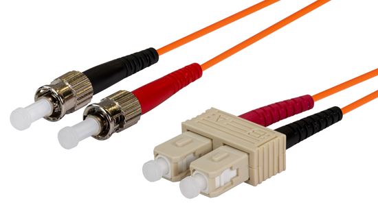 DYNAMIX 10M 62.5u SC/ST OM1 Fibre Lead (Duplex, Multimode) Dynamix — view 2