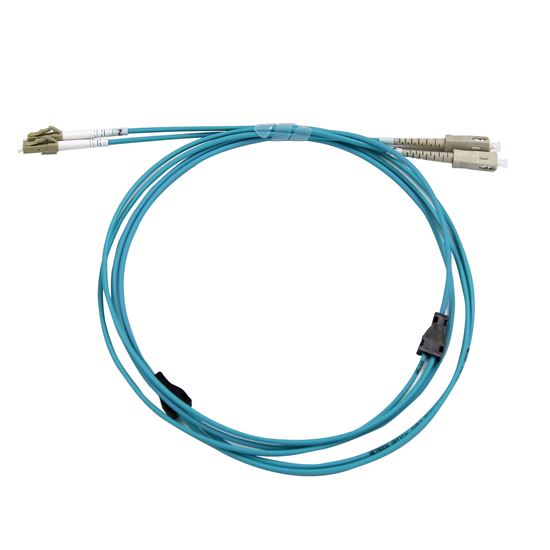 DYNAMIX 15M LC/LC OM3 Armoured Fibre Lead (Duplex, Multimode) Dynamix — view 2