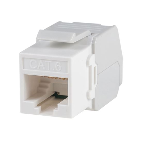DYNAMIX Cat6 UTP Keystone Slimline Tooless & Punch Down Compatible Dynamix — view 2
