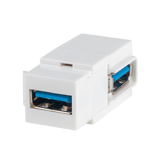 DYNAMIX USB 3.0 Keystone Jack USB-A Female to Right Angled Dynamix — view 2