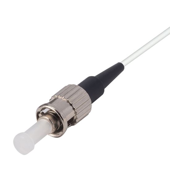 DYNAMIX 2M ST Pigtail OM1 1x Piece White, 62.5/900um Multimode Fibre, Dynamix — view 2