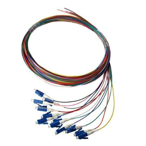 DYNAMIX 2M LC APC Pigtail G657A1 12 Pk Colour Coded, 900um Single-mode Dynamix — view 2