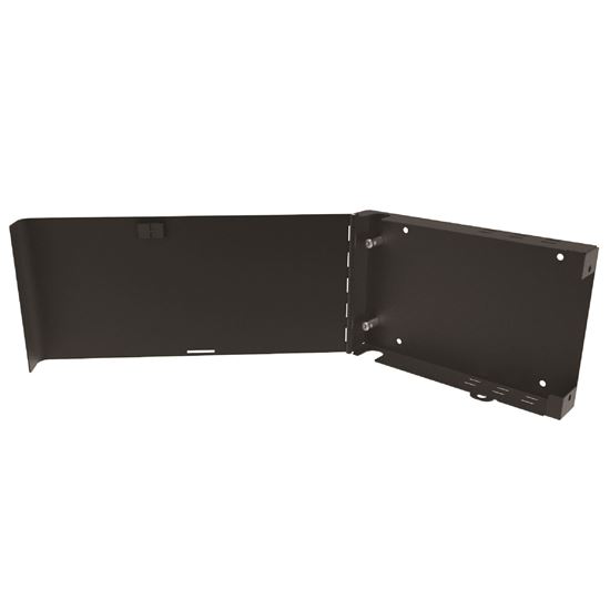 DYNAMIX Mini Unloaded Wall Mount Fibre Enclosure with 1x MPO Slot. Dynamix — view 2