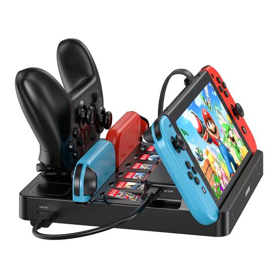 UNITEK Switch Charging Station with Game Card Reader. Unitek — view 2