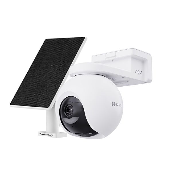 4MP Outdoor Wifi PT Security Camera With 10400mAh Battery Includes Solar Panel EZVIZ — view 2