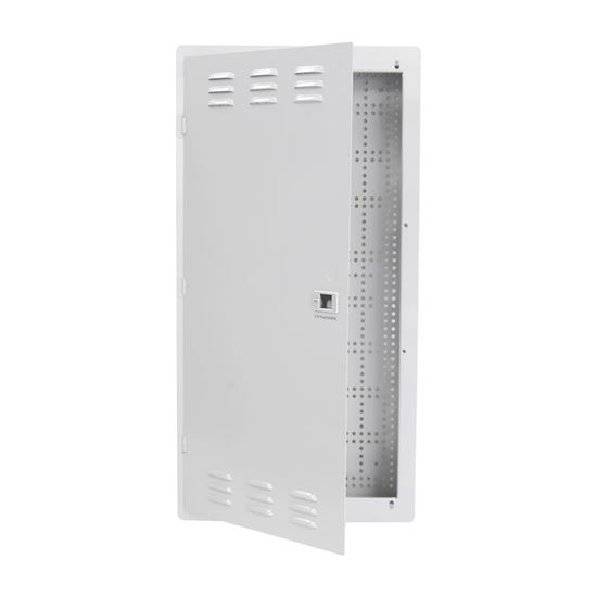 DYNAMIX 28' FTTH Network Enclosure Recessed Wall Mount with Vented Lid Dynamix — view 2
