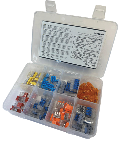 IDEAL INDUSTRIES Push-In and Lever Wire Connector Kit. Box of 80 Ideal Industries — view 2