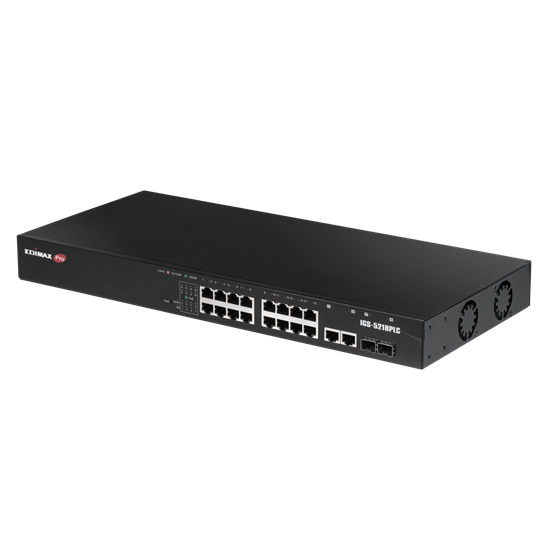EDIMAX Industrial Surveillance VLAN 18-Port Gigabit PoE+ Web Smart Edimax — view 2