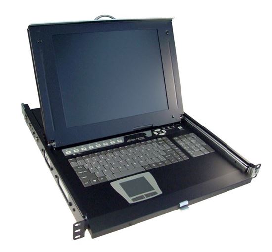 REXTRON All-in-1 Integrated LCD KVM Drawer. 8 Port, 19'' Screen Size. Rextron — view 2